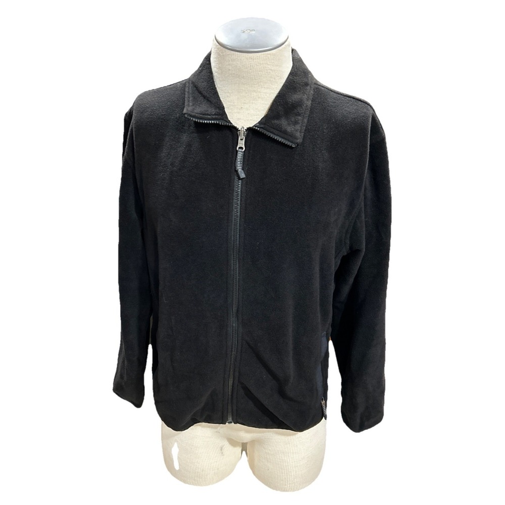 Alpine Design mens Fleece Sweater Small Black‎ Full Zip